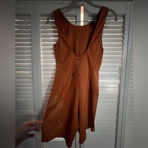 Fabletics Orange Jumpsuit